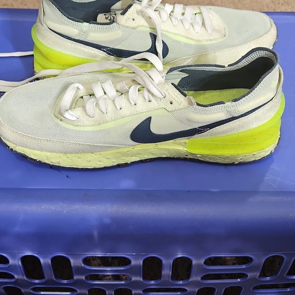 Nike Waffle One Crater Color Lime ICE - Picture 5 of 6